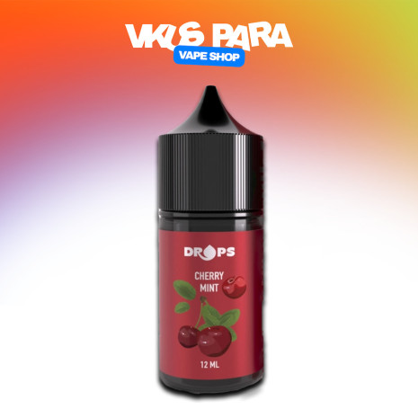 Drops 30ml - Cherry Mint Со вкусом Вишни, Мяты