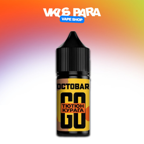 Octobar Go 30ml - Tobacco Dried Apricot Octobar Go 30ml - Tobacco Dried Apricot
