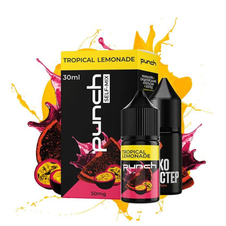 Punch 30 мл - Tropical Lemonade Зі смаком Тропічних фруктів, Лимонаду