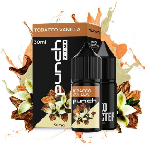 Punch 30 мл - Tobacco Vanilla Зі смаком Тютюну, Ванілі