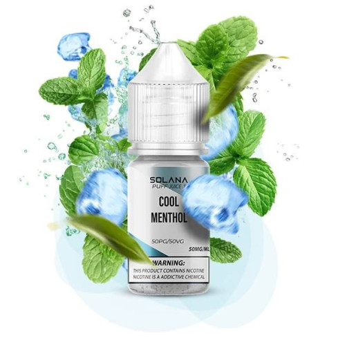 Жижа Solana 30 мл - Cool Menthol Со вкусом Ментола (Набор)