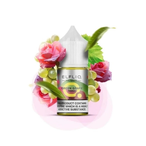 Жижа​ Elfliq 30 мл - Green Grape Rose Зі смаком Винограду, Рози (Набір)