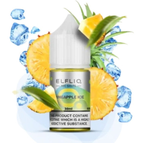 Жижа Elfliq 30 мл - Pineapple Ice Со вкусом Ананаса, Холодка (Набор)