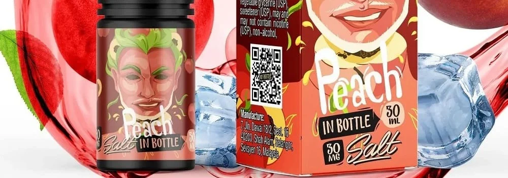 Жидкости для электронных сигарет Эльф Бар со вкусом персика